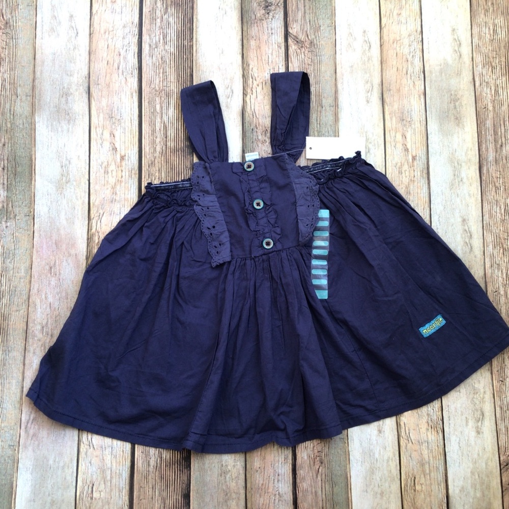NWT Naartjie Navy Lawn Tunic Tank